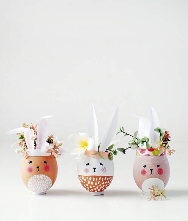 Easy Easter Decoration DIY with things that you will already have in your home.